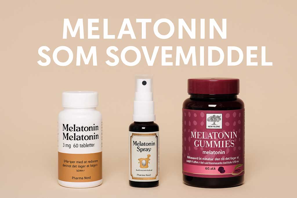 Melatonin mod Søvnproblemer – Guide til Tabletter & Spray