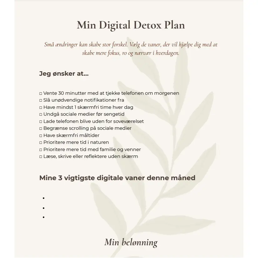 Digital-Balance-Planner-Detox-Plan