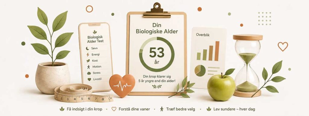 Kropsalder Test -Biologisk Alder Beregner